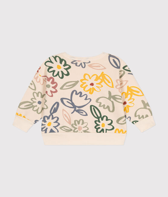 Sweatshirt en molleton bébé blanc AVALANCHE/ MULTICO