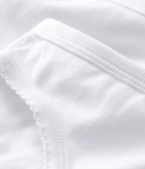 Lot de 2 culottes blanches petite fille variante 1