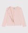 Cardigan en molleton enfant fille rose SALINE