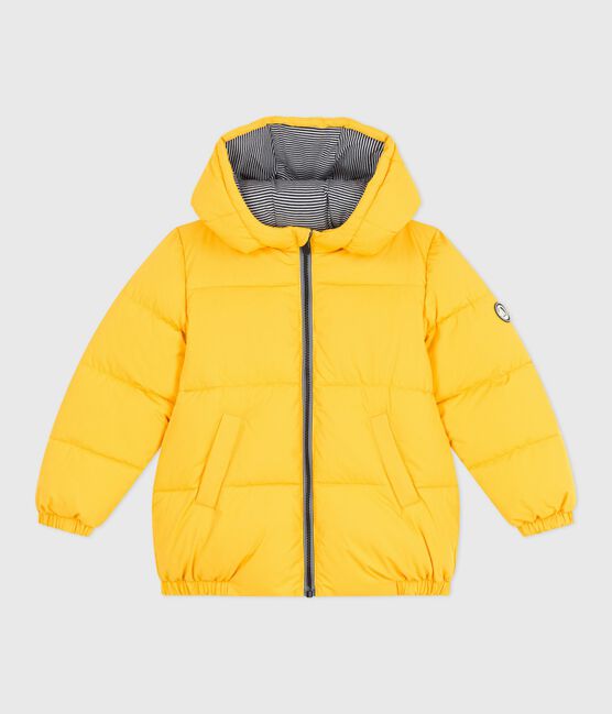 Doudoune enfant unie jaune JAUNE