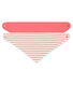 Lot de 2 bandanas-bavoirs bébé fille