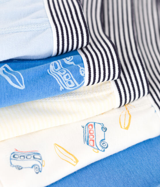 Lot de 5 boxers enfant en coton imprimé vans variante 1