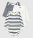 Lot de 3 bodies manches longues bébé