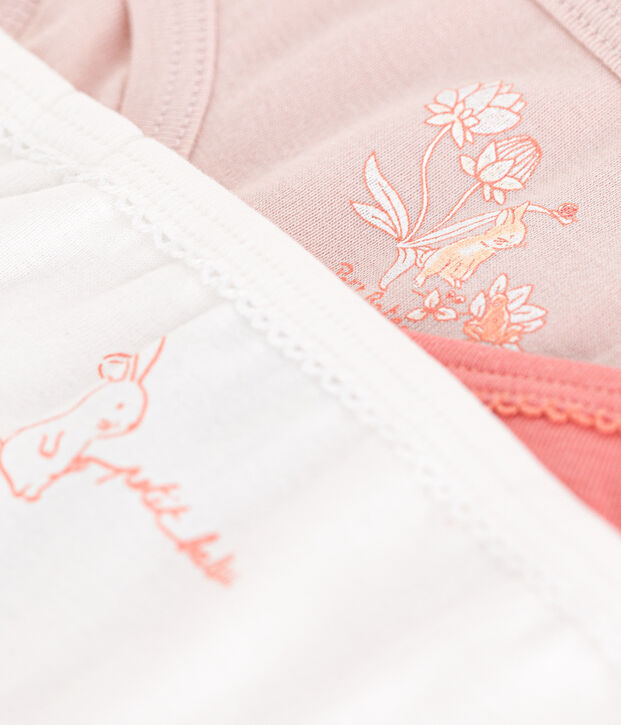 Lot de 3 culottes en coton multicouleur