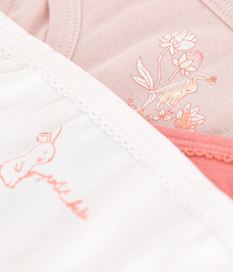 Lot de 3 culottes en coton multicouleur