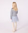 Marinière en coton enfant fille / garçon blanc MARSHMALLOW/bleu SMOKING