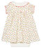 Robe body imprimée bébé fille blanc MARSHMALLOW/blanc MULTICO