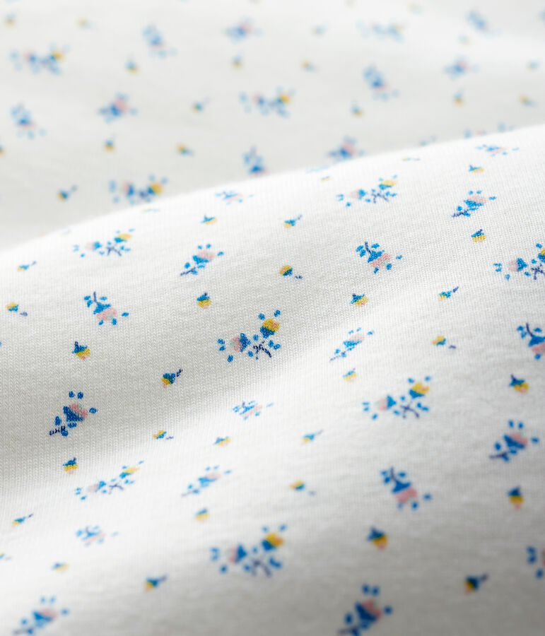 Gigoteuse b&eacute;b&eacute; en c&ocirc;te blanc MARSHMALLOW/blanc MULTICO