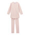 Chemise de nuit petite fille, avec legging rose JOLI/gris CONCRETE