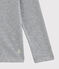 Sous pull uni enfant mixte gris SUBWAY CHINE