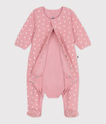 rose CHARME/blanc MARSHMALLOW