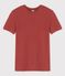 Tee-shirt L'ICONIQUE en coton ajouré Femme marron OMBRIE