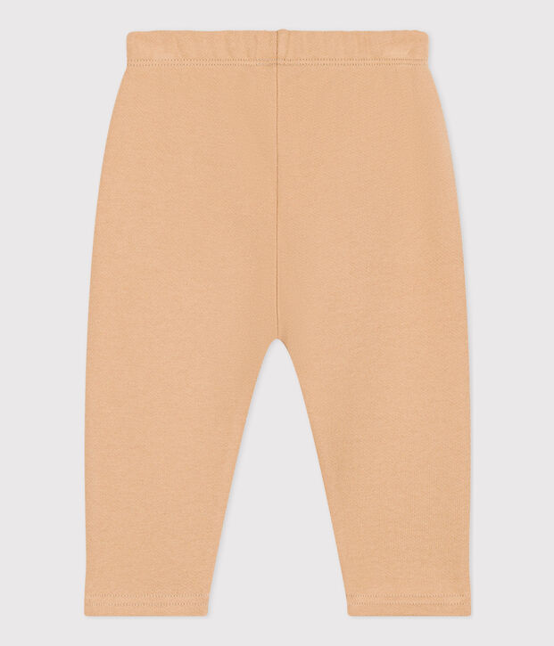 Pantalon en molleton b&eacute;b&eacute; beige