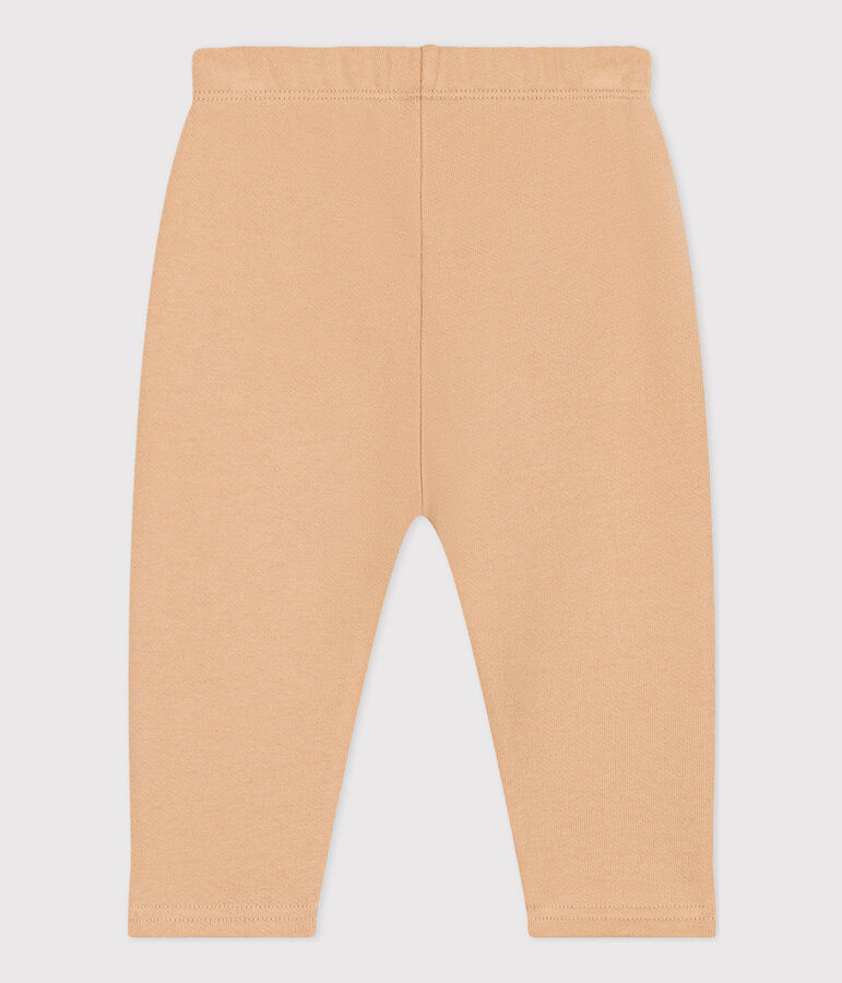 Pantalon en molleton b&eacute;b&eacute; beige TOURONE