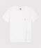 Tee shirt sérigraphié enfant fille blanc ECUME