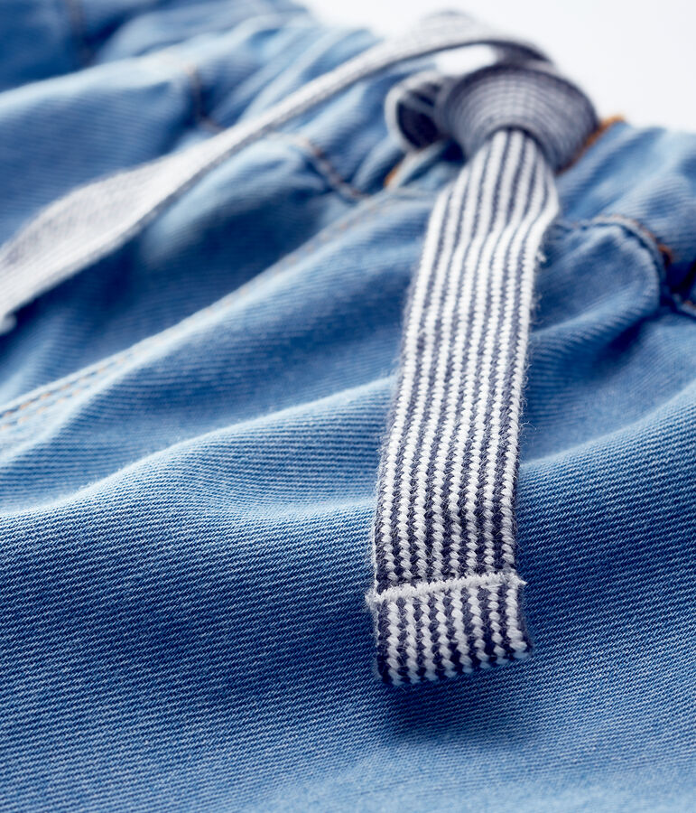 Pantalon en denim clair b&eacute;b&eacute; gar&ccedil;on bleu DENIM CLAIR