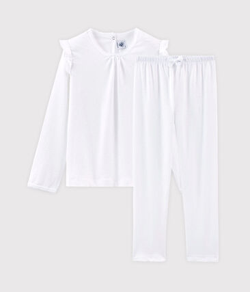 PETIT BATEAU - Pyjama petite fille en coton fin