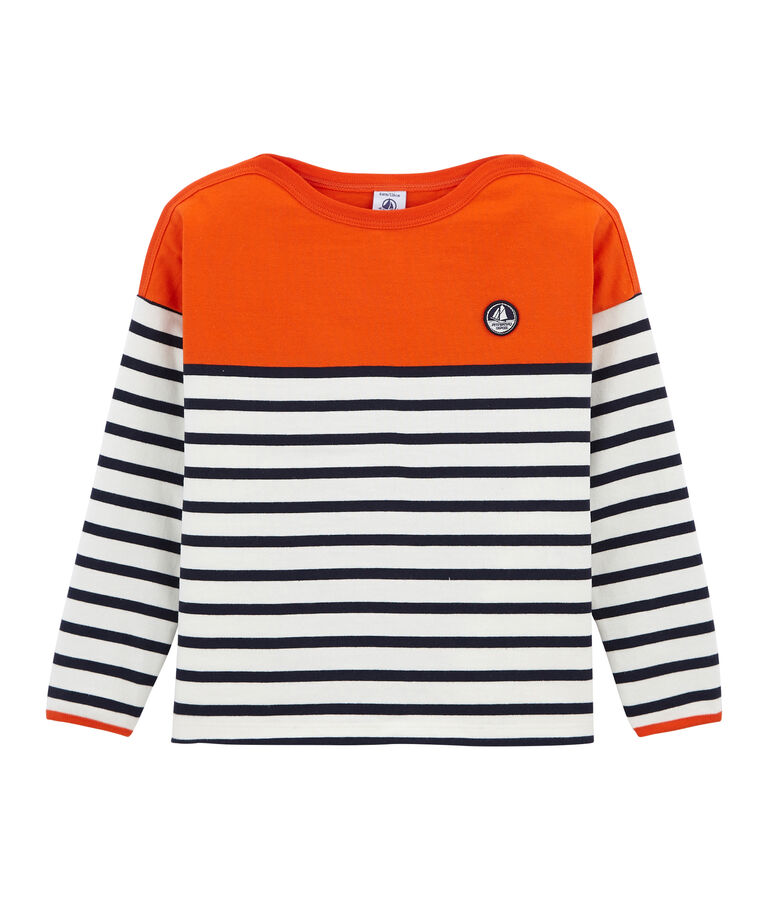 Marini&egrave;re enfant mixte orange/blanc/bleu
