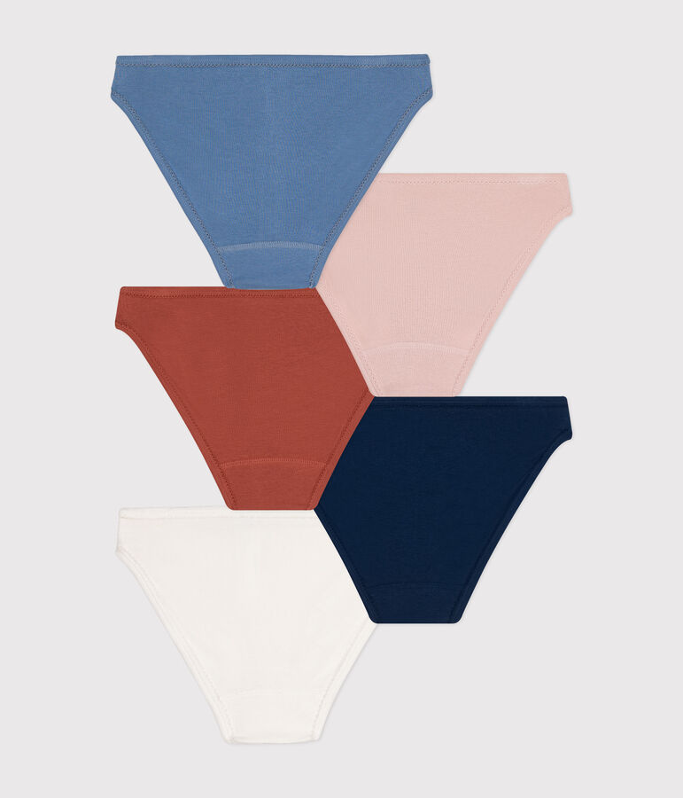 Lot de 5 culottes en coton femme variante 1