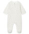 Dors bien bébé en tubique blanc MARSHMALLOW/blanc MULTICO