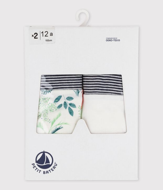 Duo de boxers petit gar&ccedil;on multicouleur