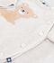 Ensemble 2 pi&egrave;ces b&eacute;b&eacute; en tricot coton &agrave; motif ourson beige chin&eacute;