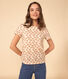 Tee-shirt LE DROIT col rond en coton Femme