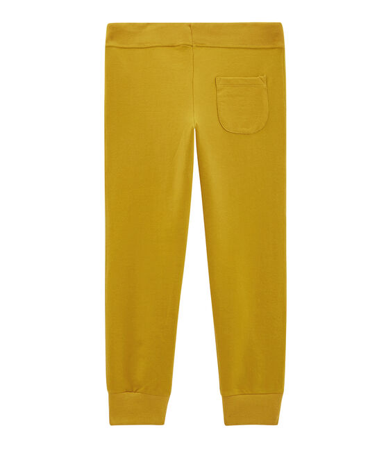 Pantalon enfant garçon vert BAMBOO