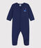Dors-bien bleu en coton bleu CHALOUPE