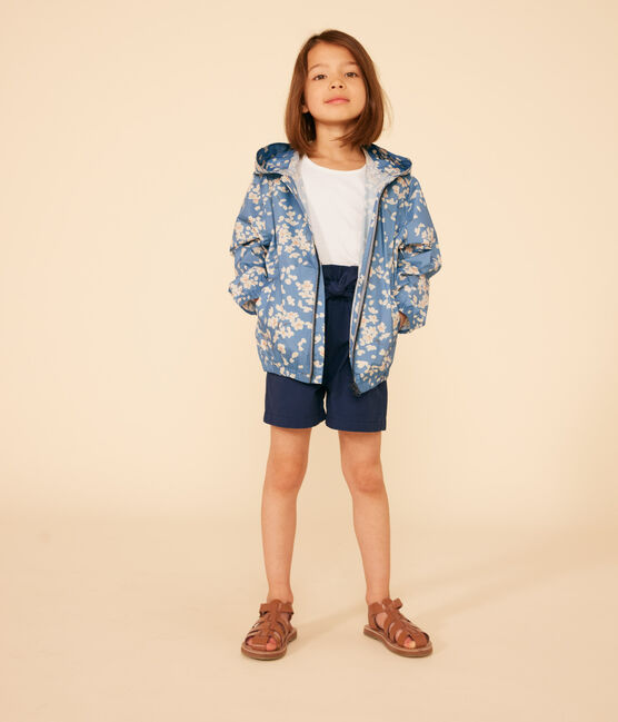 Coupe-vent léger enfant fille bleu BEACH/ MULTICO