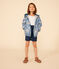 Coupe-vent léger enfant fille bleu BEACH/ MULTICO