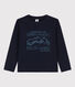 Tee-shirt manches longues imprimé enfant garçon