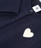 Cardigan en molleton enfant fille bleu SMOKING
