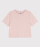 T-shirt LE BOXY en coton Femme rose SALINE