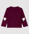 Tee-shirt bébé garçon violet CEPAGE