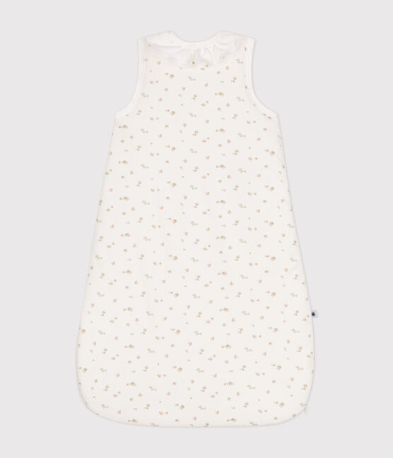 Gigoteuse fleurs en velours bébé TOG 3 blanc MARSHMALLOW/blanc MULTICO