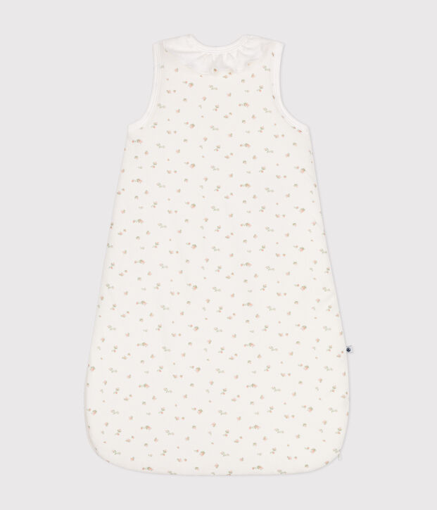 Gigoteuse fleurs en velours b&eacute;b&eacute; TOG 3 blanc/multicouleur