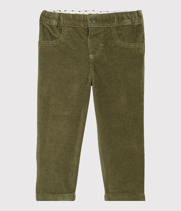 PETIT BATEAU - Pantalon en velours bébé.