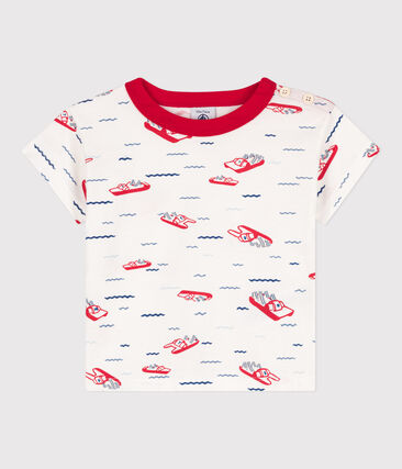 PETIT BATEAU - Tee-shirt manches courtes bébé en jersey imprimé