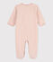 Pyjama bébé en bouclette éponge rose SALINE