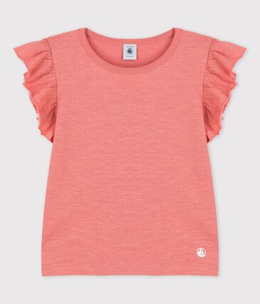 T-shirt manches courtes en coton enfant fille