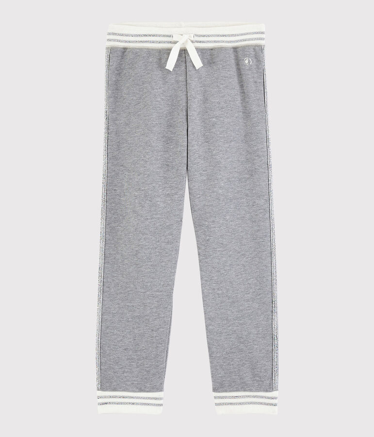 Pantalon de sport enfant fille gris