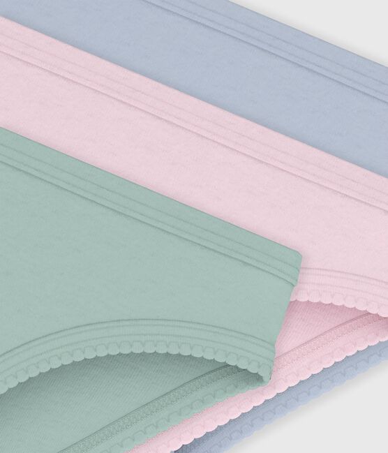 Lot de culottes enfant en coton uni variante 1