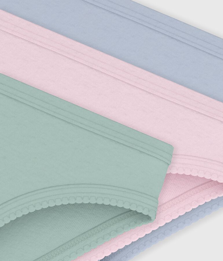 Lot de culottes enfant en coton uni variante 1