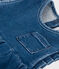 Robe en denim écoreponsable bébé bleu BLEU DELAVE