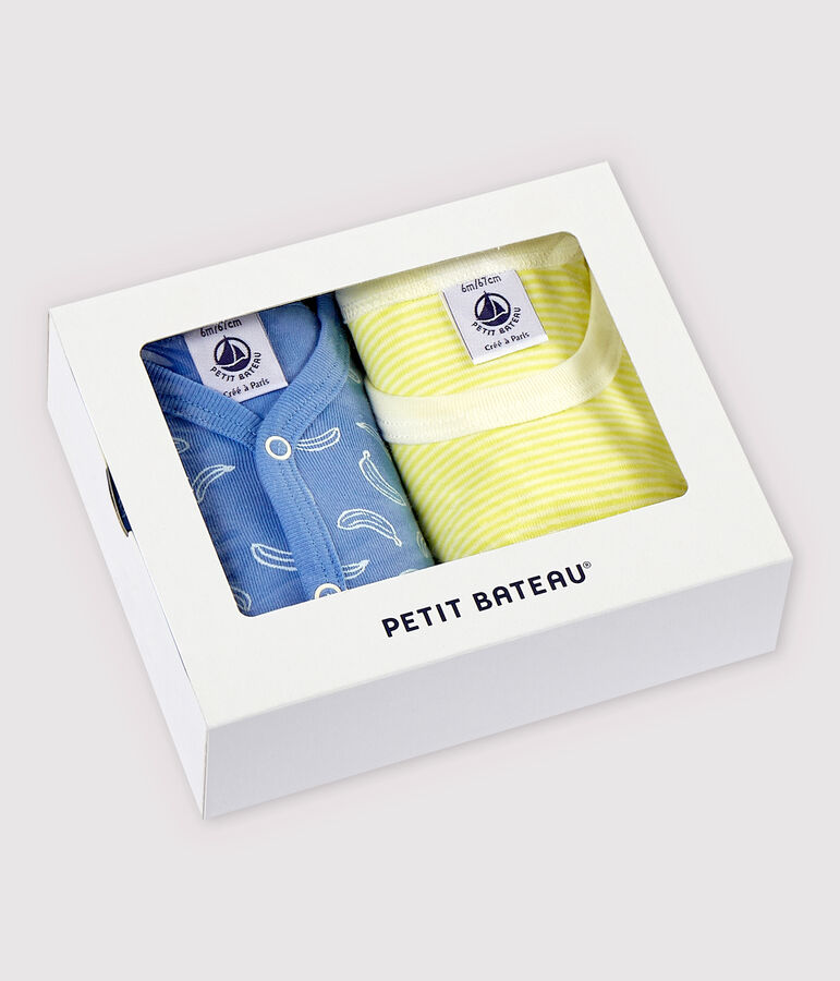 Lot de 2 combicourts en coton variante 1