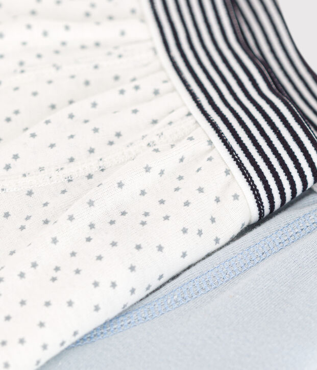 Lot de 2 boxers &eacute;toile en coton petit gar&ccedil;on multicouleur