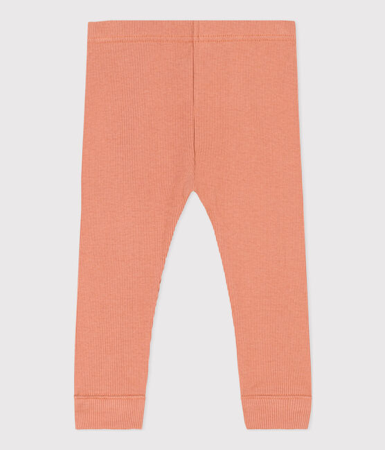 Legging en coton bébé rose SIENNA