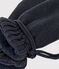 Moufles bébé en tricot doublées en polaire recyclée bleu SMOKING