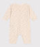 Combinaison bébé en coton, imprimé petites étoiles blanc AVALANCHE/ MULTICO